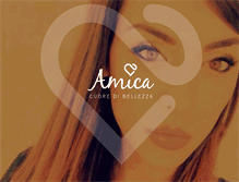 Tablet Screenshot of amica-coiffure.ch